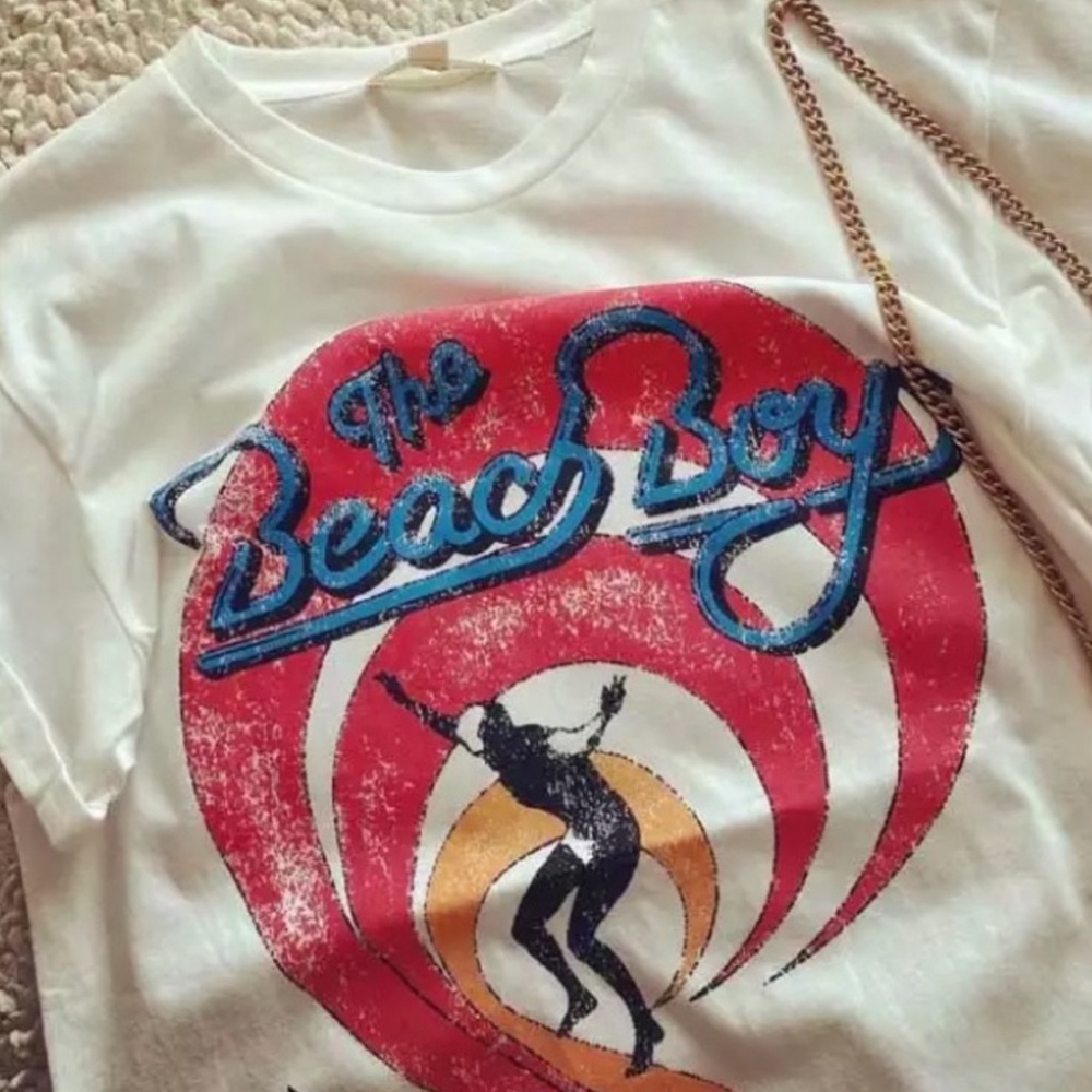 The Beach Boys 1983 Tour Graphic Band Music Tee
